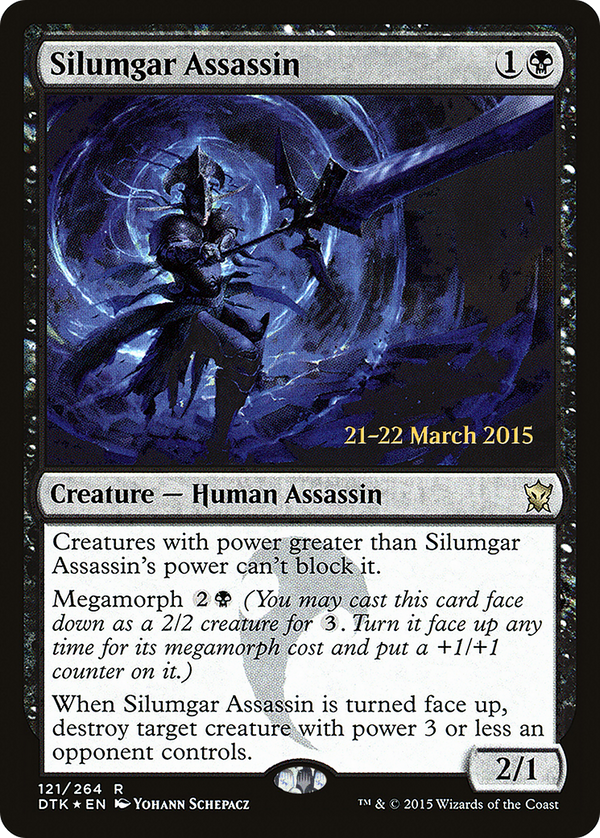 Silumgar Assassin (PRE-121S) - Dragons of Tarkir Promos Foil