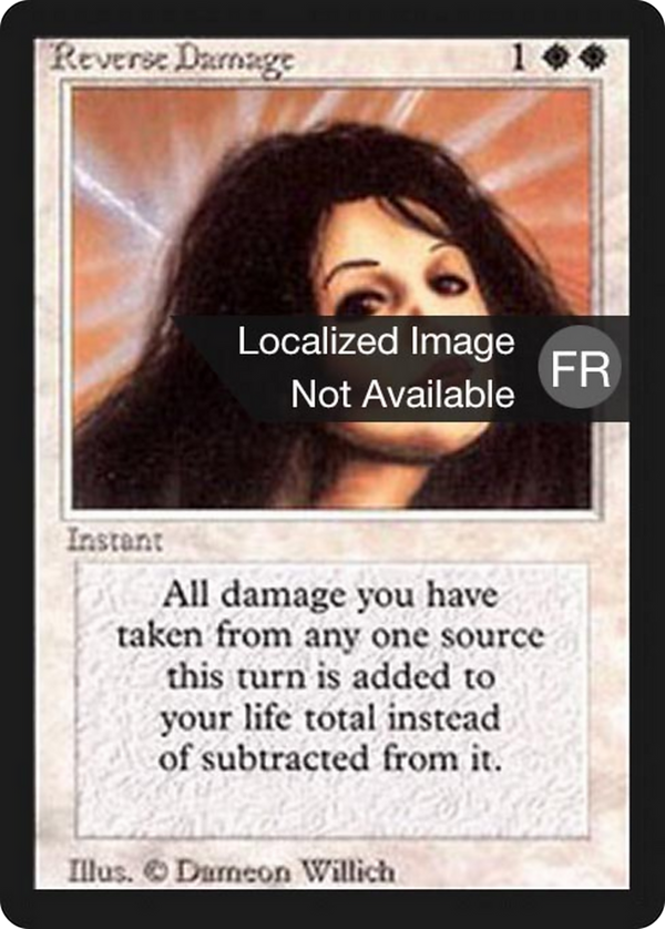 Reverse Damage (FBB-) - Foreign Black Border