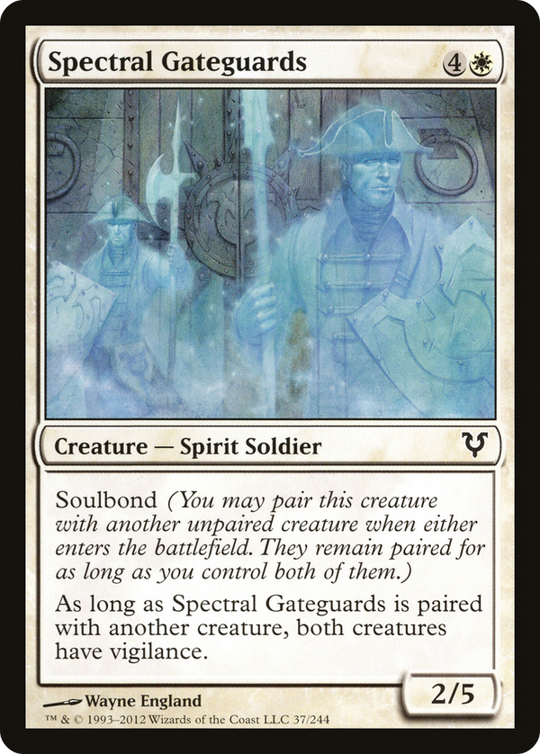 Spectral Gateguards (AVR-037) - Avacyn Restored Foil