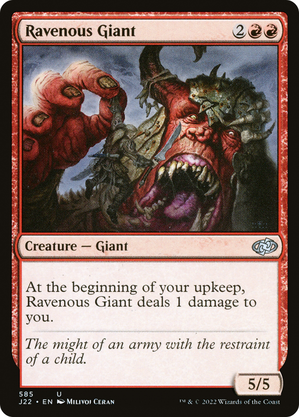 Ravenous Giant (J22-585) - Jumpstart 2022