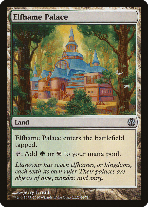 Elfhame Palace (DDE-064) - Duel Decks: Phyrexia vs. the Coalition