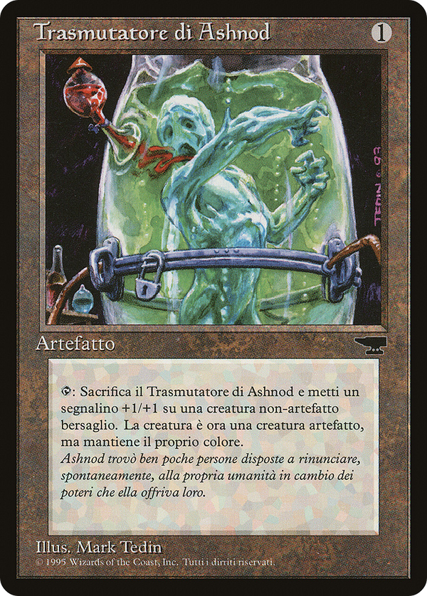 Ashnod's Transmogrant (Italian) - "Trasmutatore di Ashnod" (REN-) - Rinascimento