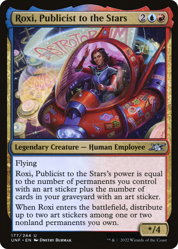 Roxi, Publicist to the Stars (UNF-177) - Unfinity Foil
