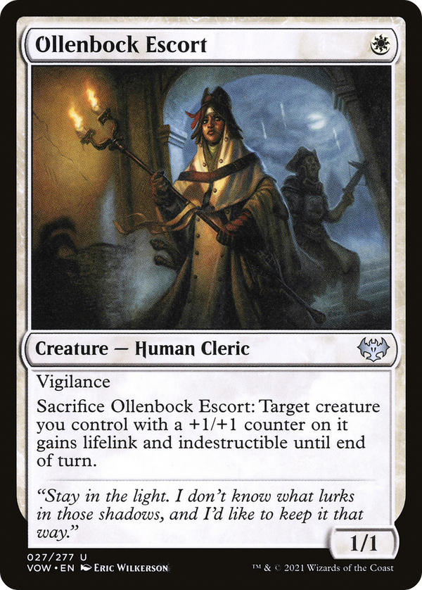 Ollenbock Escort (VOW-027) - Innistrad: Crimson Vow