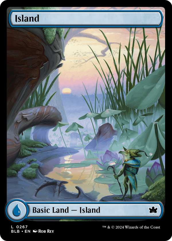 Island (0267) (BLB-267) - Bloomburrow Foil