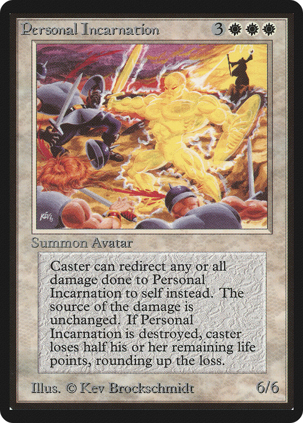 Personal Incarnation (LEB-) - Limited Edition Beta
