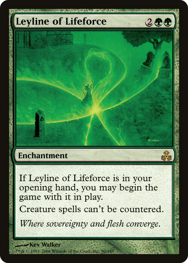 Leyline of Lifeforce (GPT-090) - Guildpact