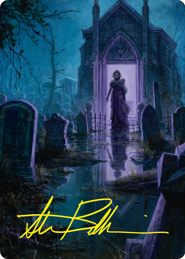 Swamp // Swamp (AFDN-023) - Foundations Art Series (Borderless) Foil