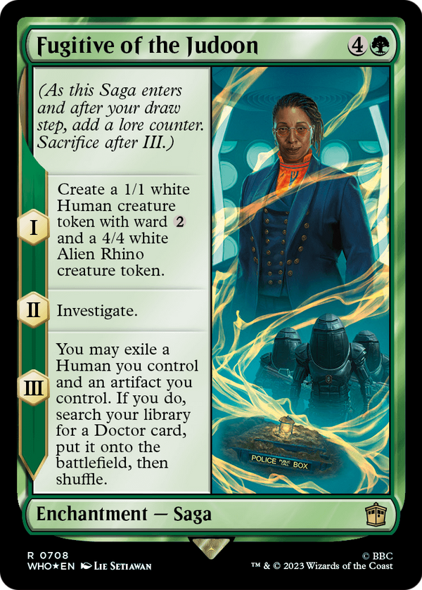 Fugitive of the Judoon (Surge Foil) (WHO-708) - Doctor Who Foil