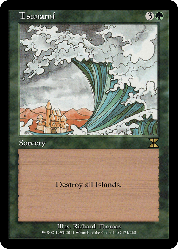 Tsunami (ME4-171) - Masters Edition IV Foil
