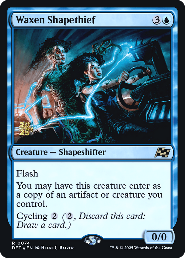 Waxen Shapethief (PRE-074) - Prerelease Cards Foil