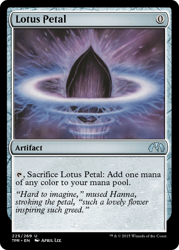 Lotus Petal (TPR-225) - Tempest Remastered Foil