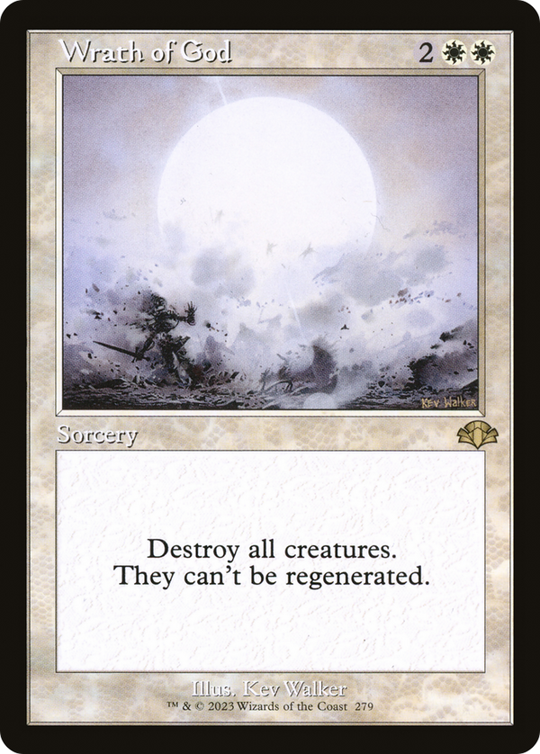 Wrath of God (Retro Frame) (DMR-279) - Dominaria Remastered