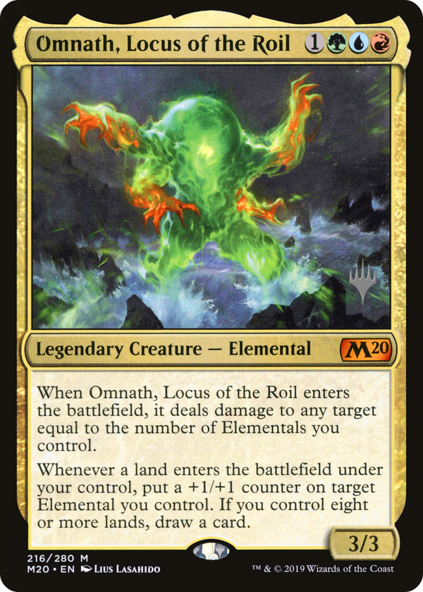 Omnath, Locus of the Roil (PPM20-216) - Core Set 2020 Promos
