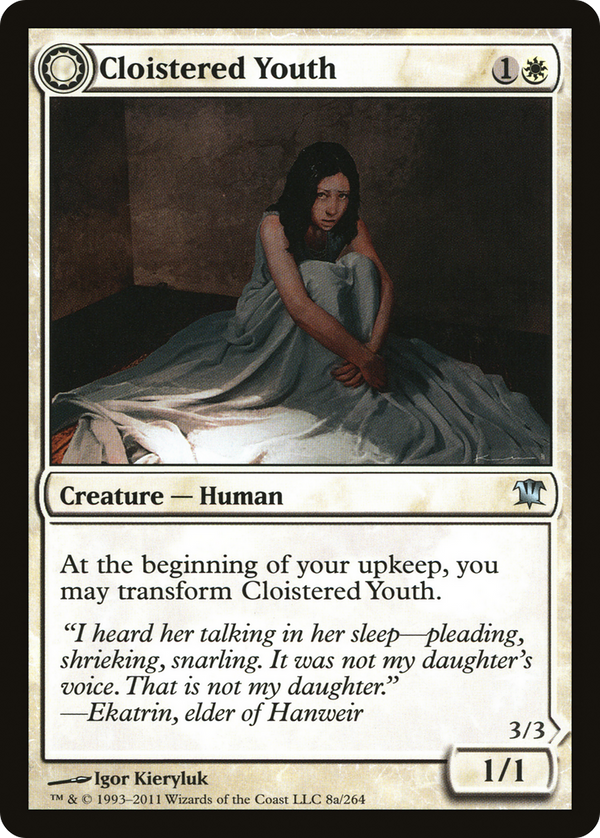 Cloistered Youth (ISD-008) - Innistrad: (Double Faced Transform)