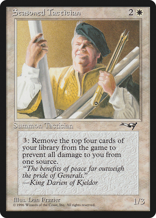 Seasoned Tactician (ALL-) - Alliances