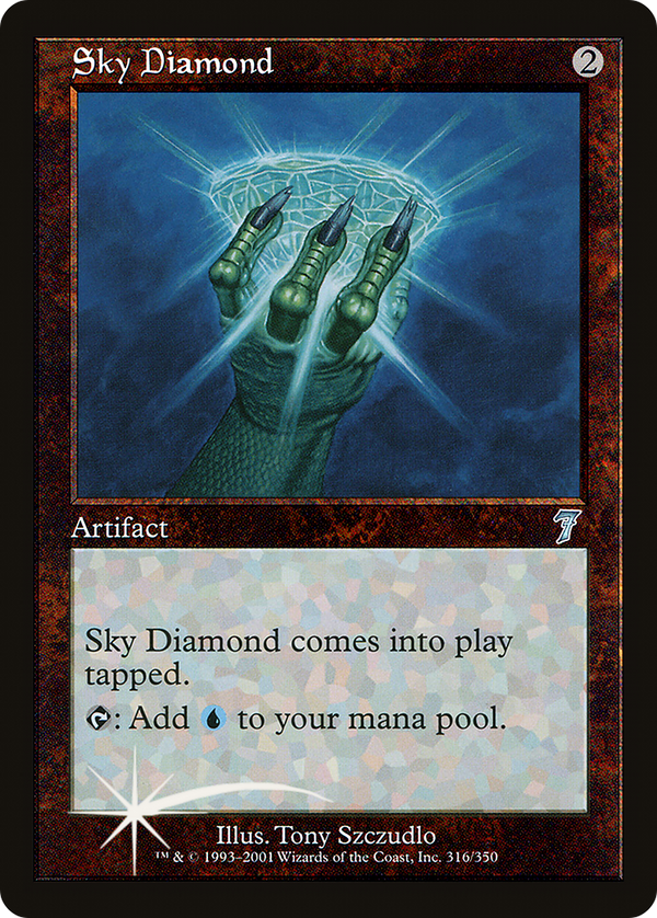 Sky Diamond (7ED-316★) - 7th Edition Foil