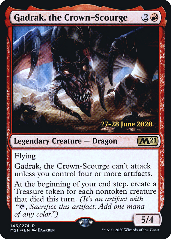 Gadrak, the Crown-Scourge (PRE-146S) - Core Set 2021 Promos Foil