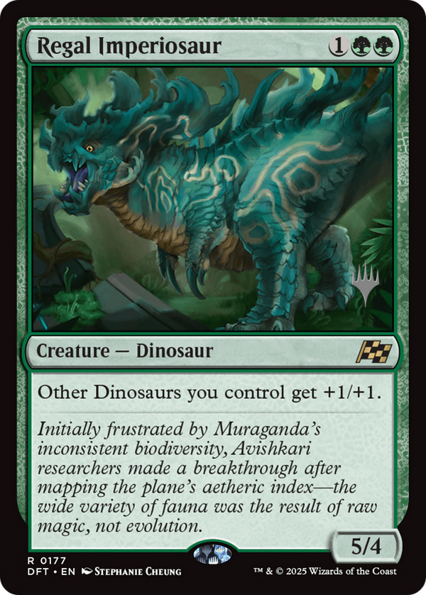 Regal Imperiosaur (PPDFT-177) - Promo Pack: Aetherdrift