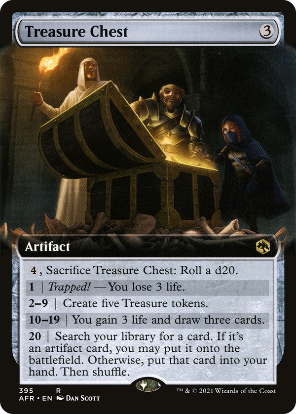 Treasure Chest (Extended Art) (AFR-395) - Adventures in the Forgotten Realms: (Extended Art)