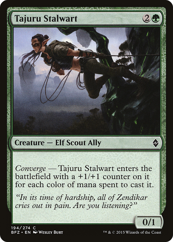 Tajuru Stalwart (BFZ-194) - Battle for Zendikar