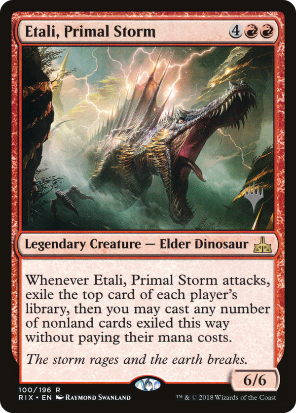 Etali, Primal Storm (PPM20-100) - Rivals of Ixalan Promos