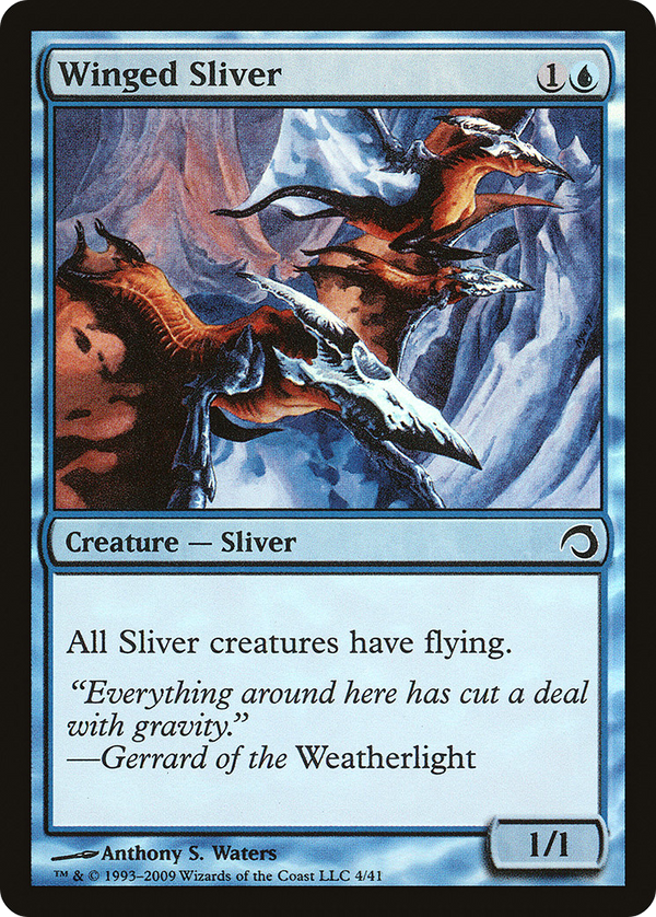 Winged Sliver (PDS-004) - Premium Deck Series: Slivers Foil