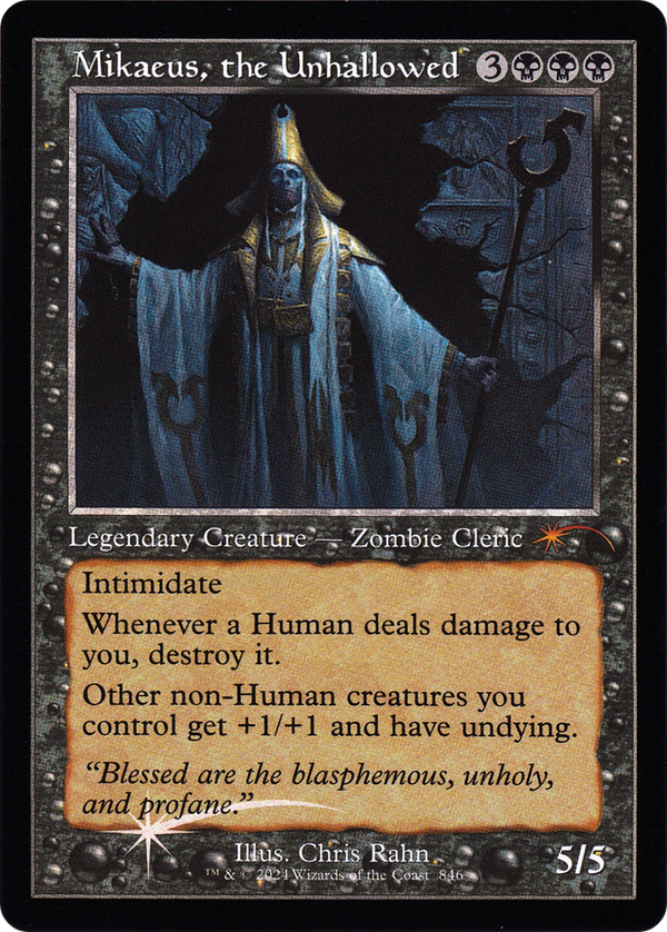 Mikaeus, the Unhallowed (SLD-846) - Secret Lair Drop Foil