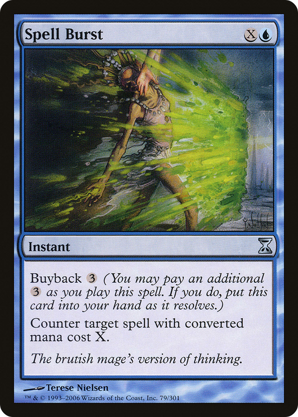 Spell Burst (TSP-079) - Time Spiral Foil