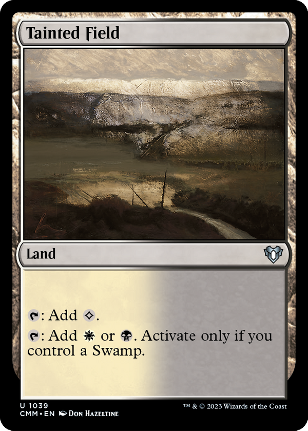 Tainted Field (CMM-1039) - Commander Masters