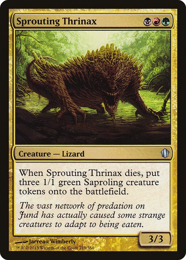 Sprouting Thrinax (C13-219) - Commander 2013