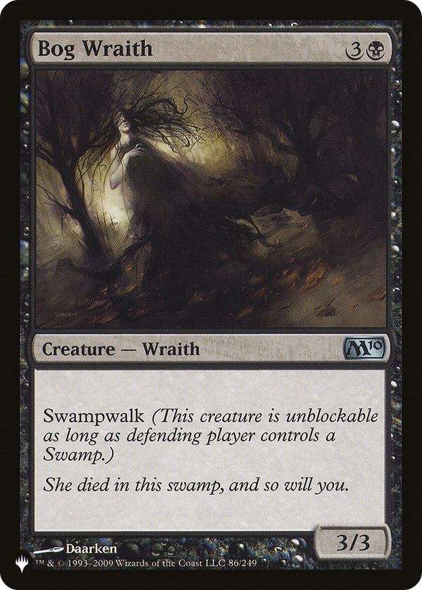 Bog Wraith (LIST-M10-86) - The List