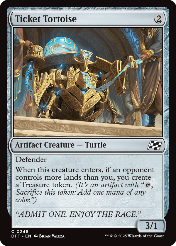 Ticket Tortoise (DFT-245) - Aetherdrift