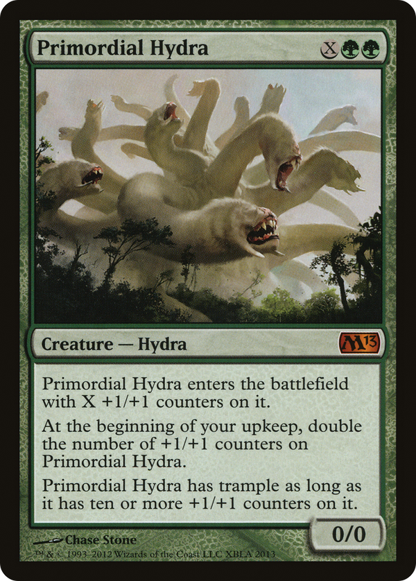 Primordial Hydra (MEDIA-XBLA 2013) - Duels of the Planeswalkers 2013 Promos
