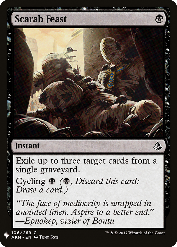 Scarab Feast (LIST-AKH-106) - The List