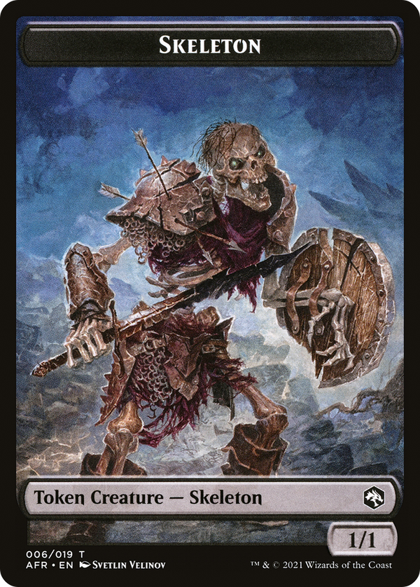 Skeleton (TAFR-006) - Adventures in the Forgotten Realms Tokens