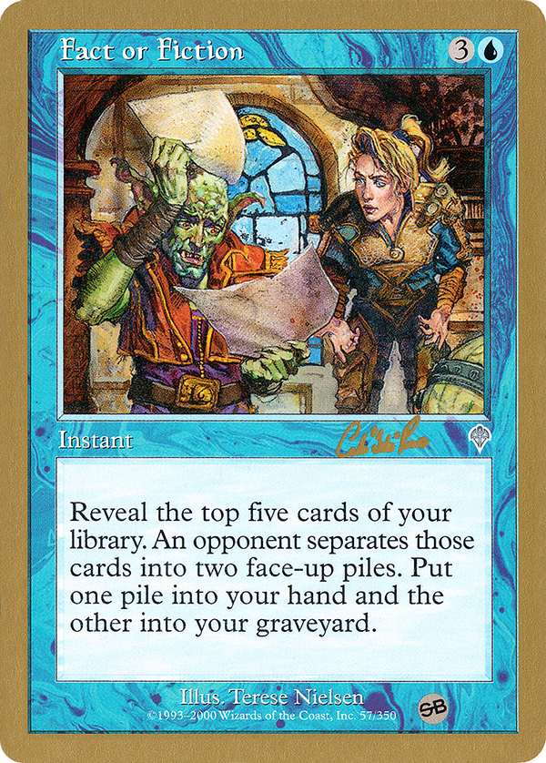 Fact or Fiction - 2002 Carlos Romao (INV) (SB) (WCD-CR57SB) - World Championship Decks 2002