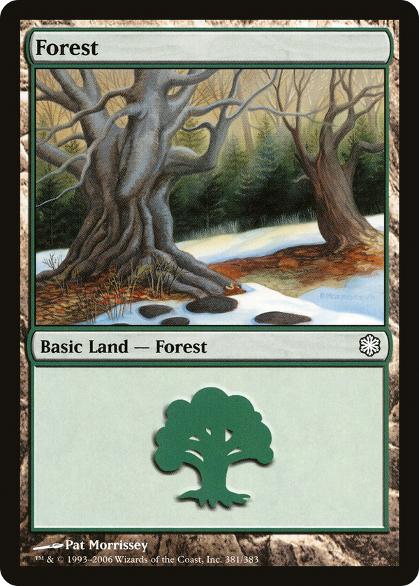 Forest (381) (CTD-381) - Coldsnap Theme Decks
