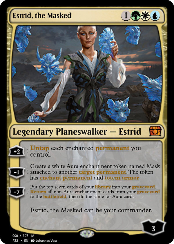 Estrid, the Masked (PZ2-70739) - Treasure Chest Foil