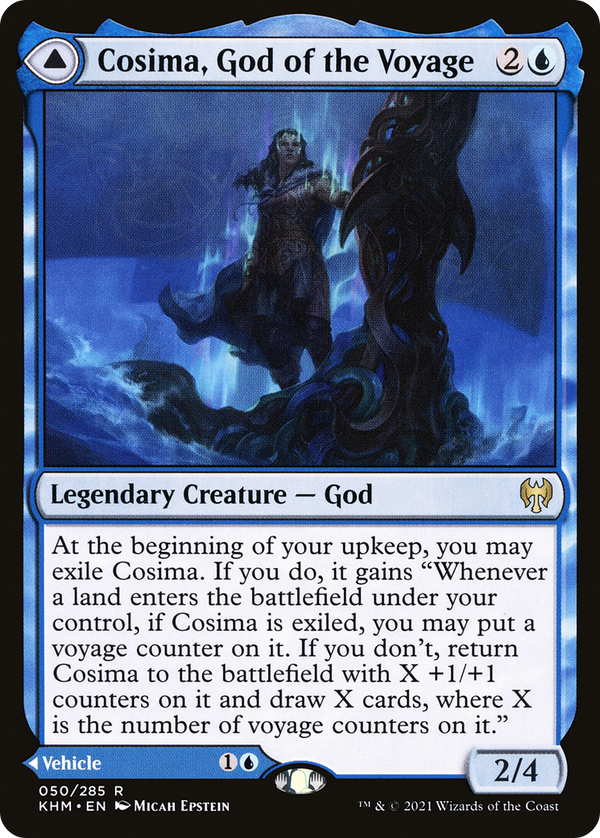 Cosima, God of the Voyage (KHM-050) - Kaldheim Foil