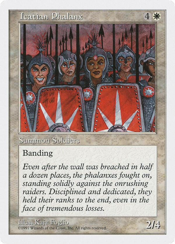 Icatian Phalanx (5ED-) - Fifth Edition