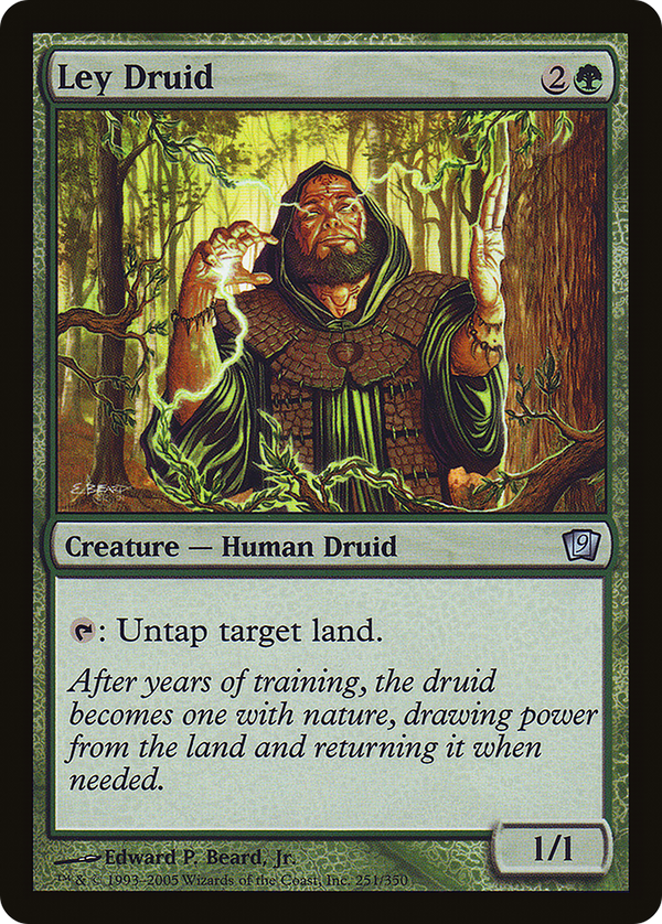 Ley Druid (9ED-251) - 9th Edition