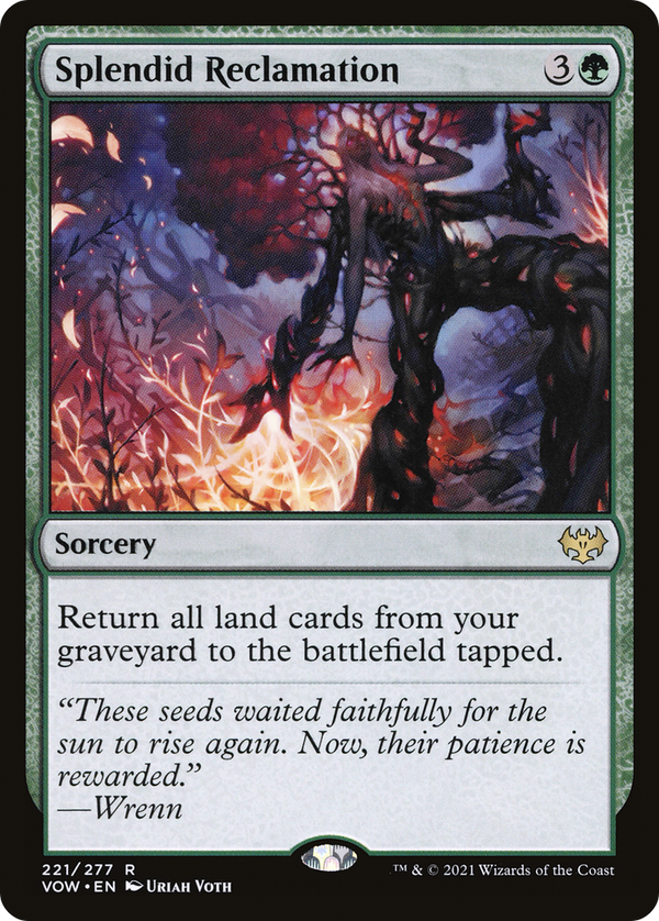Splendid Reclamation (VOW-221) - Innistrad: Crimson Vow