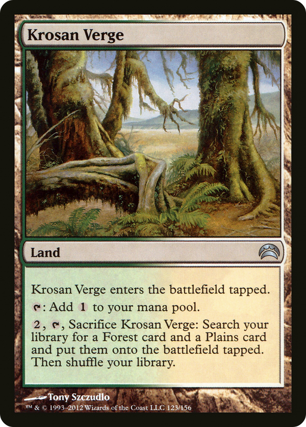 Krosan Verge (PC2-123) - Planechase 2012