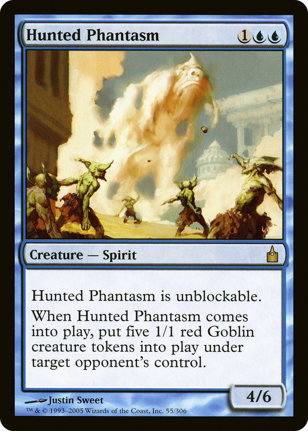 Hunted Phantasm (RAV-055) - Ravnica: City of Guilds Foil