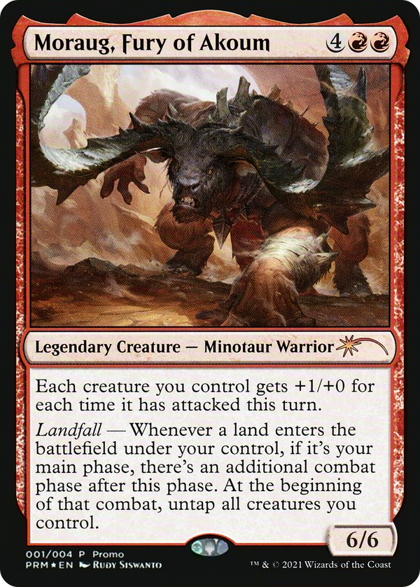 Moraug, Fury of Akoum (UMP-001) - Year of the Ox 2021 Foil