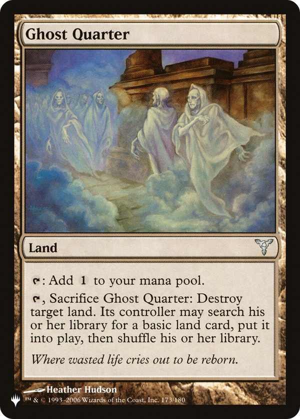 Ghost Quarter (DIS) (LIST-DIS-173) - The List
