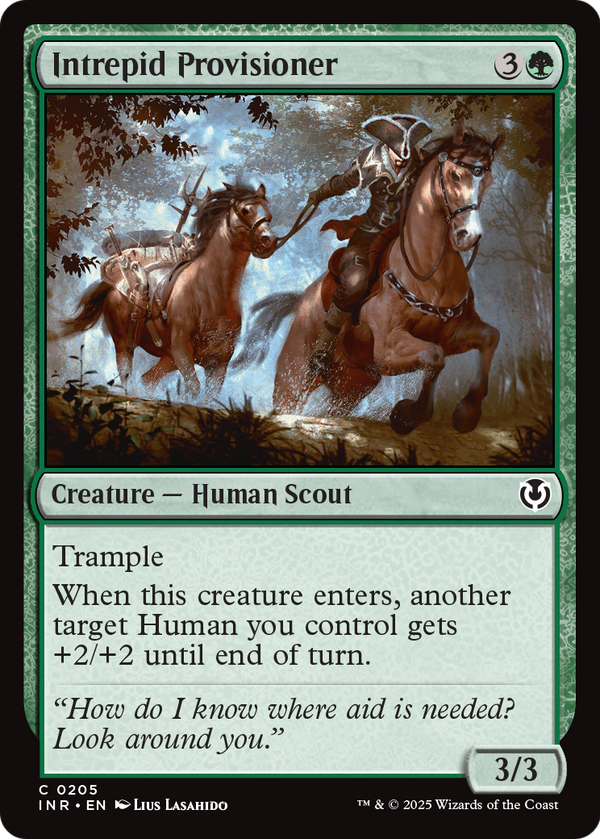Intrepid Provisioner (INR-205) - Innistrad Remastered Foil