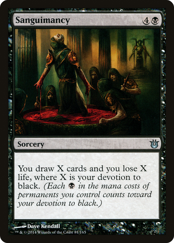 Sanguimancy (BNG-081) - Born of the Gods Foil