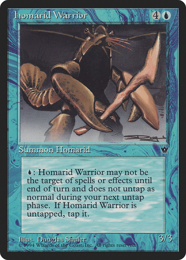 Homarid Warrior (Shuler) (FEM-) - Fallen Empires